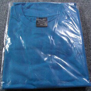 Hang Out  High Quality t shirt  size XXL  blue
